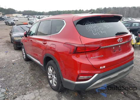 2020 Hyundai Santa Fe Se from USA, damaged, VIN 5NMS23AD9LH174238